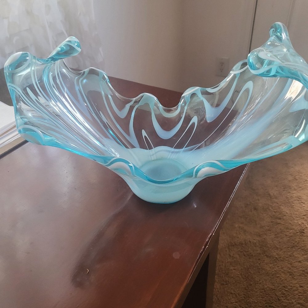 Glass Murano vase